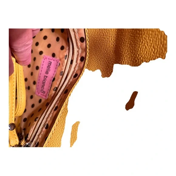 Melie Bianco Convertible Crossbody/Clutch/ Shoulder Bag Eco Friendly Bag 7x11 - Picture 7 of 9